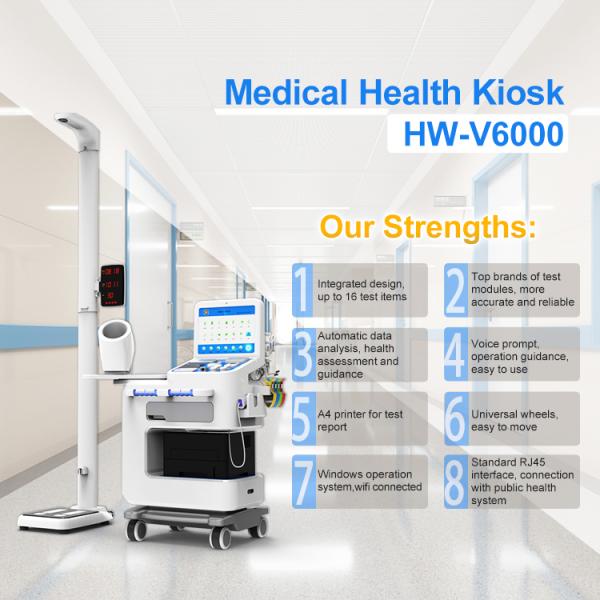 Self Service Physical Examination Machine with A4 Printer and Customizable Color