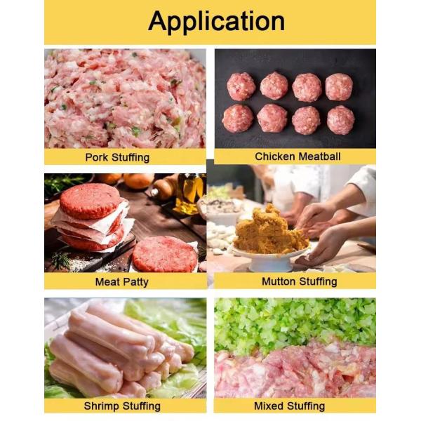Multifunctional Fresh Frozen Meat Cutting Meat Processing Machine With Stainless Steel Body Material