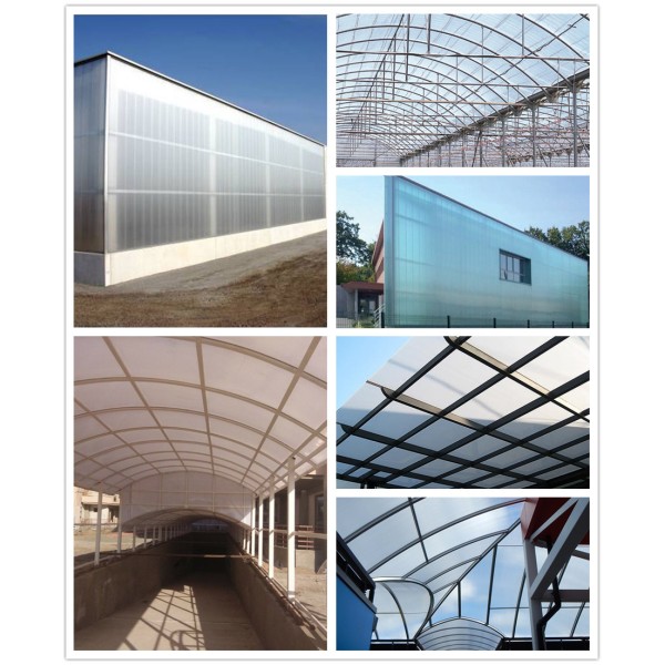 Normal Size 2.1 5.8m Honeycomb Polycarbonate Sheet Built Using Covestro Marlon Huasheng Materials Ideal for Energy Building Panels