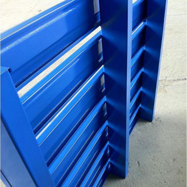 2 Way Entry Type Warehouse Steel Pallet Hot Dip Galvanized Custom Capacity