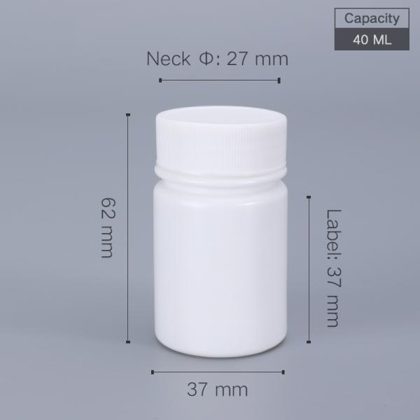 Injection Plastic 100ml 3.5oz Custom HDPE Liquid Container for Pharmaceutical Pill Bottle