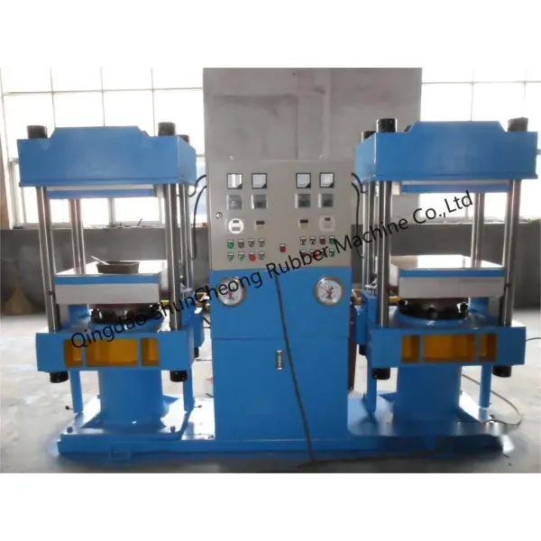 Heating Press Duplex Curing Machine operation