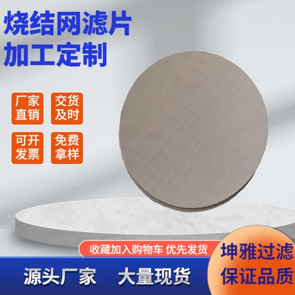 Sintered Mesh Filter Disc 0.22um-300um