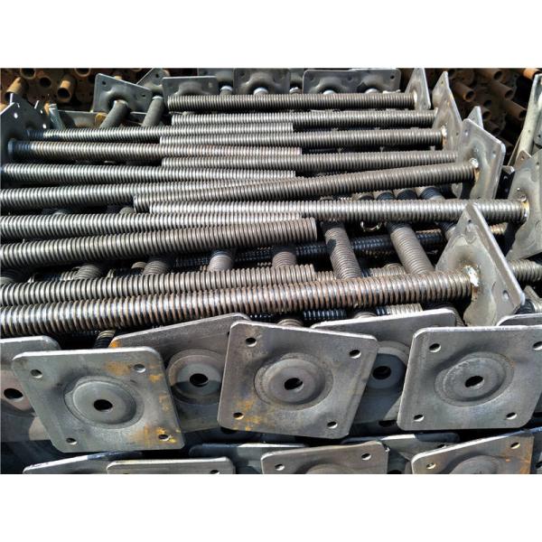 Adjustable Galvanized Scaffolding screw jack Frame Scaffolding Jack Base