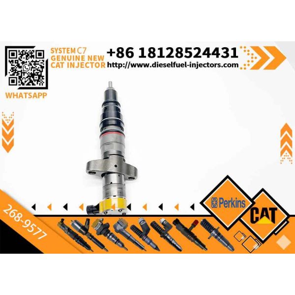 C7 Diesel Engine Fuel Injector 268-9577 2689577 for E324D E325D E326D E329D Excavator Spare Parts