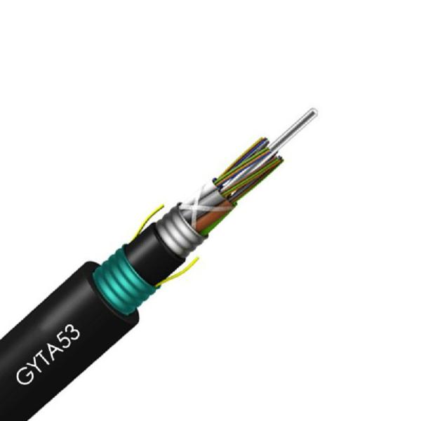 G657A2 GYTA53 Fiber Optic Cable 24 Core Moisture Proof