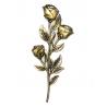 Buy cheap Bronze Color Funeral Accessories Small Plastic Rose For Coffin And Caskets from wholesalers