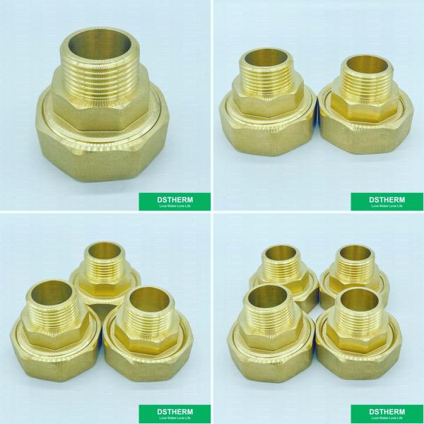 Heavier Type Brass Threaded Inserts CW617N Brass Threaded Union