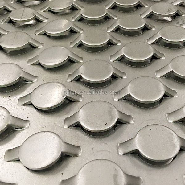 Distillation Towers Titanium Equipment Internal Bubble Cap Plate