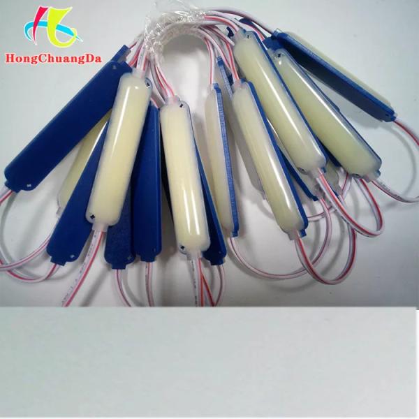 Aluminum PCB Motorcycle Small LED Module Lights DC12V 75*15mm