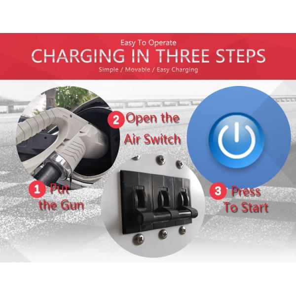 260-475V Input Voltage CCS Portable 380V 3 Phase Smart EVSE Fast Intelligent 30kW Bus DC EV Car Electric Vehicle Charger