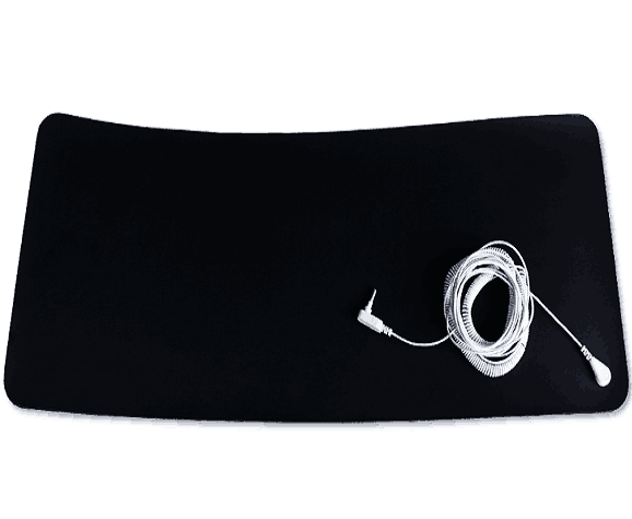 15ft White PU Straight Earthing Grounding Cable Bed Sheet Earthing Mat Replacement for Grounding Devices