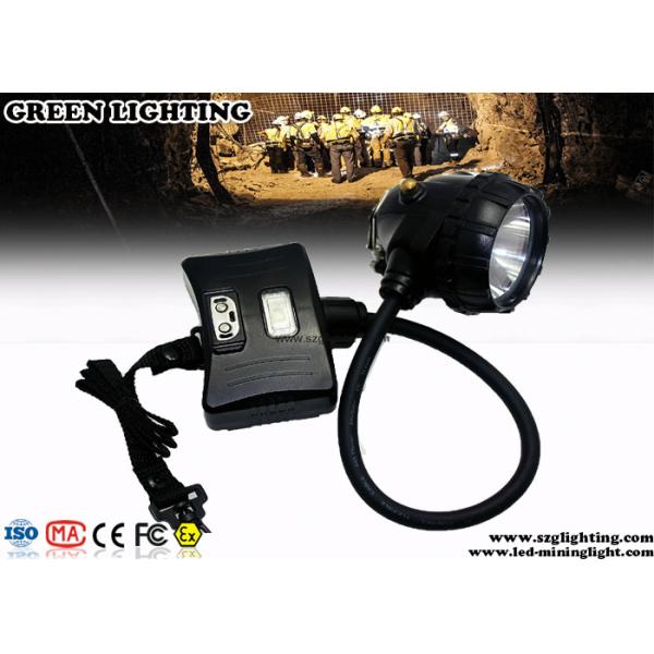 Black IP68 LED Mining Light Semi - Corded Style Fireproof PC Material