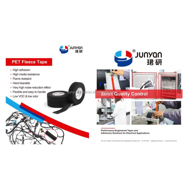 Versatile PVC Insulation Tape Wiring Strong Adhesive Floor Marking Solution Industrial Warehouse Customized Size Label JUNYAN