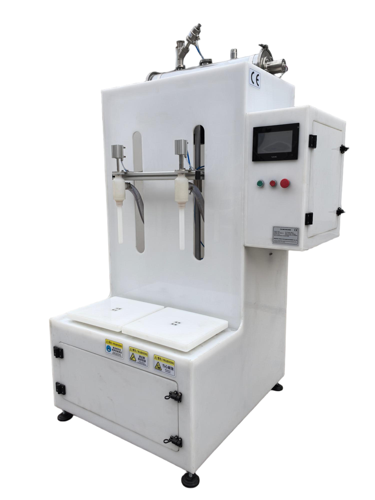 Fully Semi-Automatic Large Capacity rust Remover Drum Weighing Checking and Filling Machine