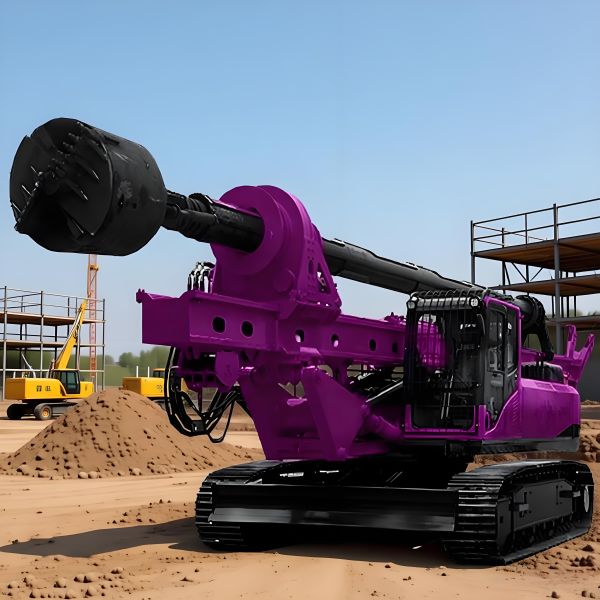 Small Rotary Drilling Rig Building Foundation Construction Depth 15m Auger Borehole Drilling Equipment