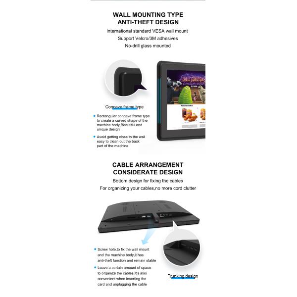 10.1 Inch POE Android Meeting Room Tablet with LED Light Control