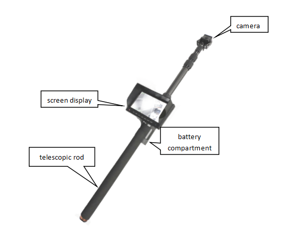 1080P Ir Search Camera 12v Uvss Under Vehicle Surveillance System