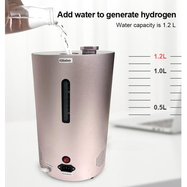 High Purity SPE/PEM Hydrogen Inhalation Machine Aluminium Alloy Shell