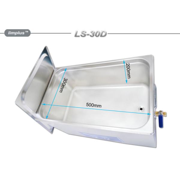 Sweep Function 30L Ultrasonic Cleaning Device , Ultrasonic Cleaner Stainless Steel