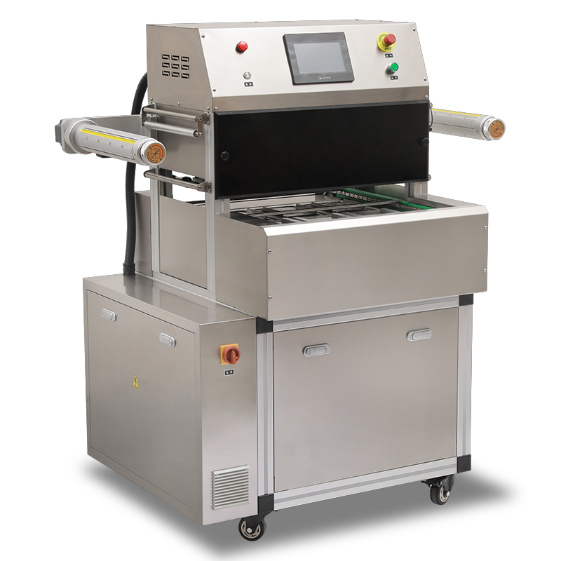 Fully Automatic Modified Atmosphere Plastic Tray Sealer DQ580SAT-E High Quality Tray Sealer Machine