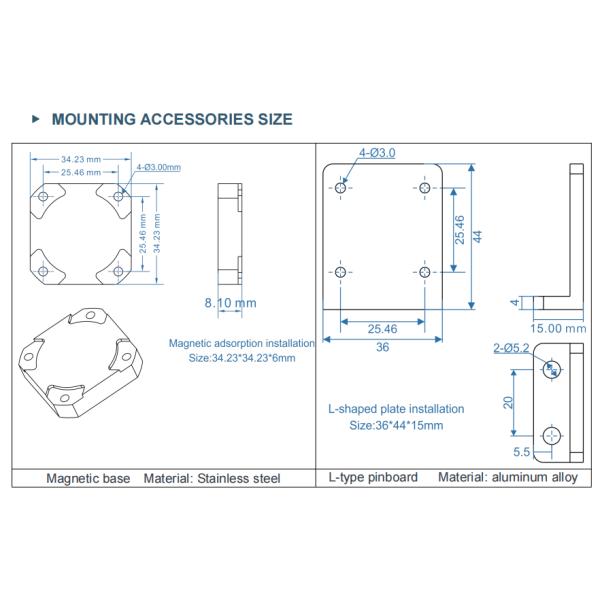 AKF390B MEMS Based Accelerometer Vibration Sensor IP67 RION tilt sensor