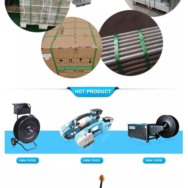 Easy to Operate Electric Handheld PP/Plastic Strapping Tool with Alloy Welded Plate