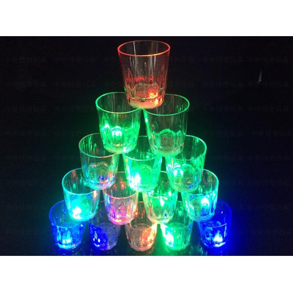 multi color flashing LED plastic Cup