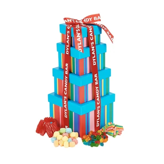 250g Corrugated Paper Custom Food Packaging Boxes For Assorted Candy