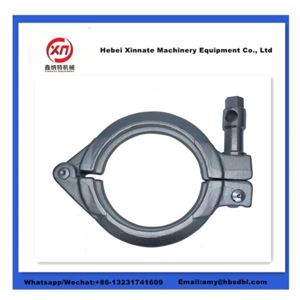 DN125 Putzmeister Concrete Pump Clamp Coupling Bolt Coupling With Base