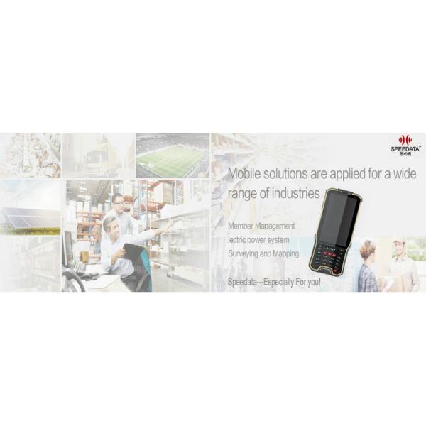 IP65 Rugged Handheld Mobile Terminal PDA with 1D / 2D barcode scanner 1GB Memory