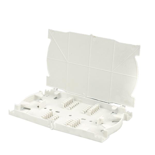 ABS Plastic Box Type Fiber Optic Splice Tray for Installation Protection Class IP54