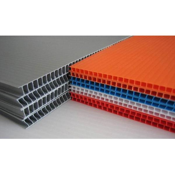 PP Corrugated Honeycomb Sheet For Turnover, Custom Polypropylene Hollow Sheet