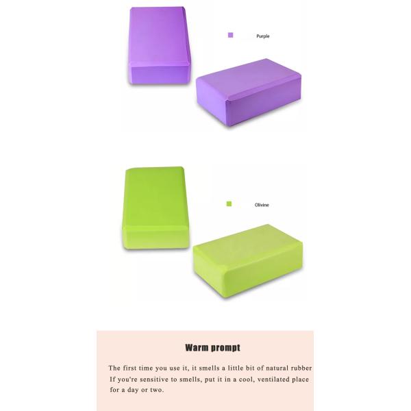 SGS High Density Yoga Block Eco Friendly Private Label