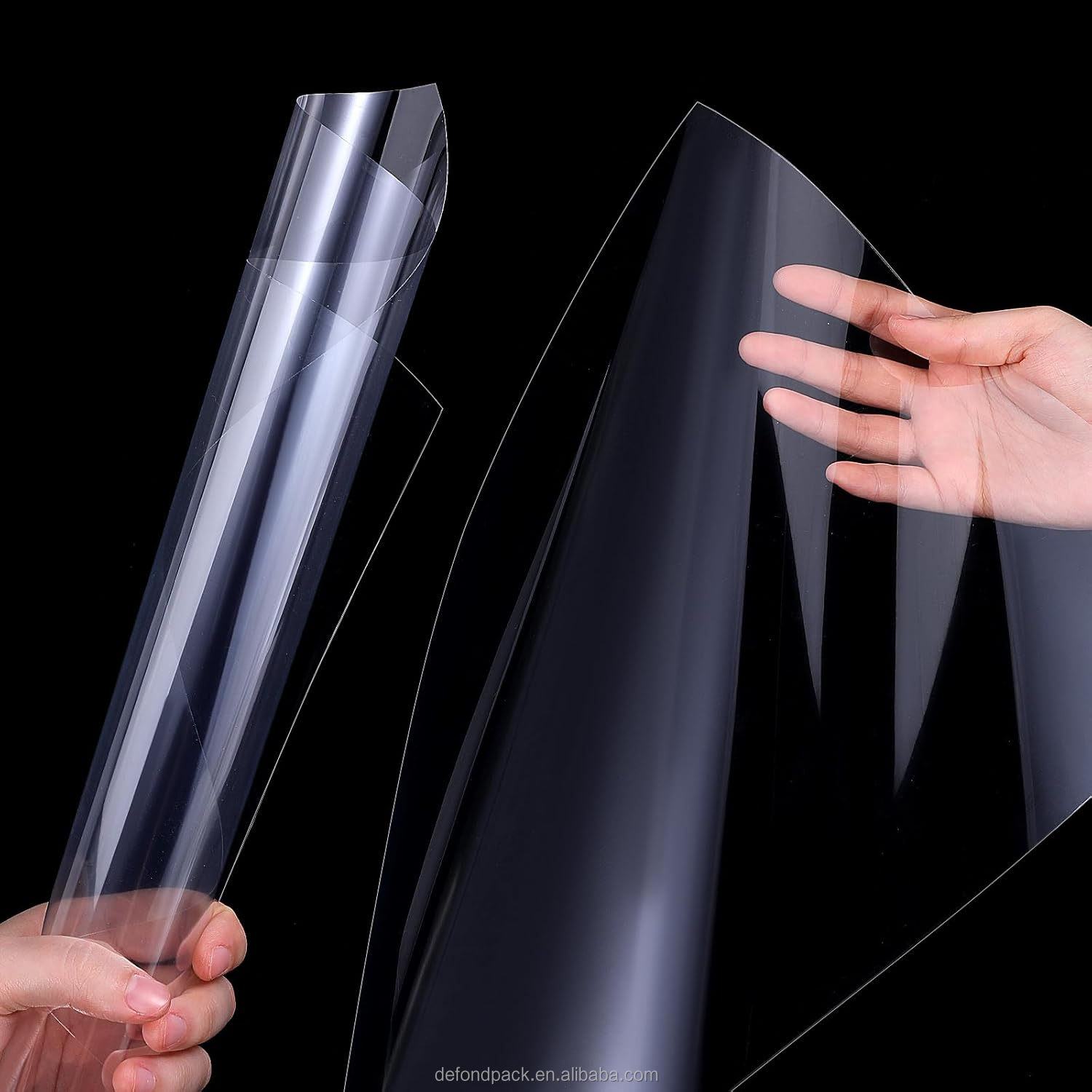 High Transparency Virgin PET Material Roll Custom Packing Plastic Sheets Pet Sheets Thermoforming Petg Plastic Sheet