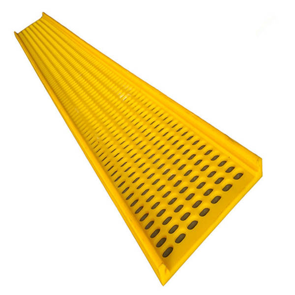 2mm Thickness Polyurethane Flip-Flop Screen Mat for Sieving Cullets with Customizable Size