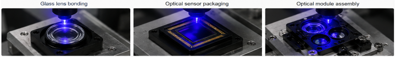UV Lens bonding and fixing adhesive