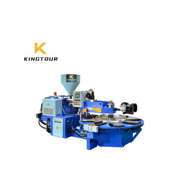 380V / 220V Sole Moulding Machine Rotary Two Color TPR Sole Making Machine