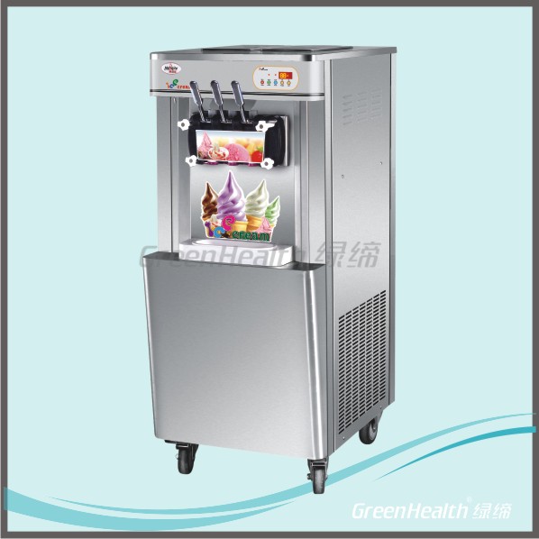 Multi Floor Standing Type Flavor Ice Cream Machine Mini Freezer Dynamic Cooling