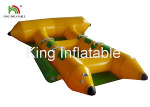 China Commercial PVC Inflatable Towable Water Flying Fish Boat For 4 People on sale