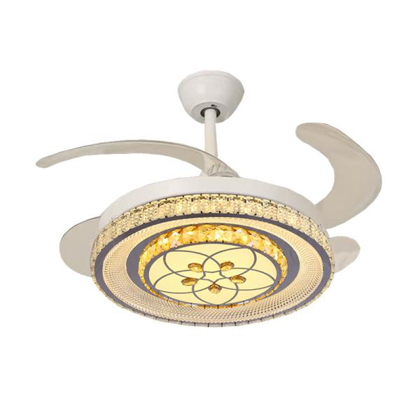 Reversible Folding Ceiling Fan With Light Smart Low Profile Ceiling Fan
