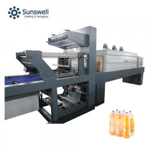 Quality Plastic Film Heat Shrinking Wrapping Packaging Machine With Shrink Tunnel for sale