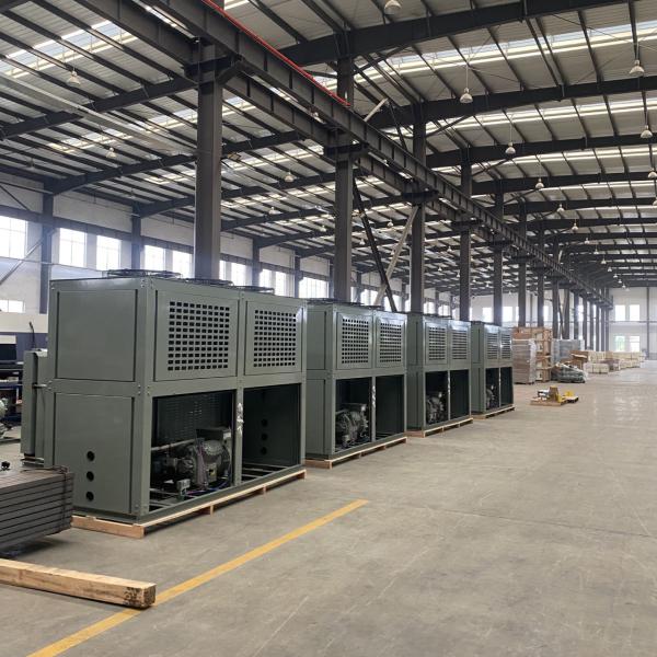Custom Industrial Refrigeration Condensing Unit For Cold Storage Cooling System Air Cooling