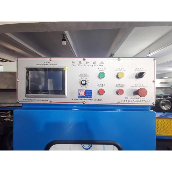 Lubrication Type Fine Wire Drawing Machine With Man Machine Interface