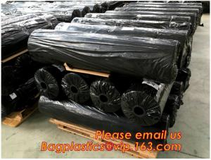 Quality weed control mat ,ground cover,silt fence selvedge, pp woven fabric roll low price ,black color,chinese wholesale manufa for sale