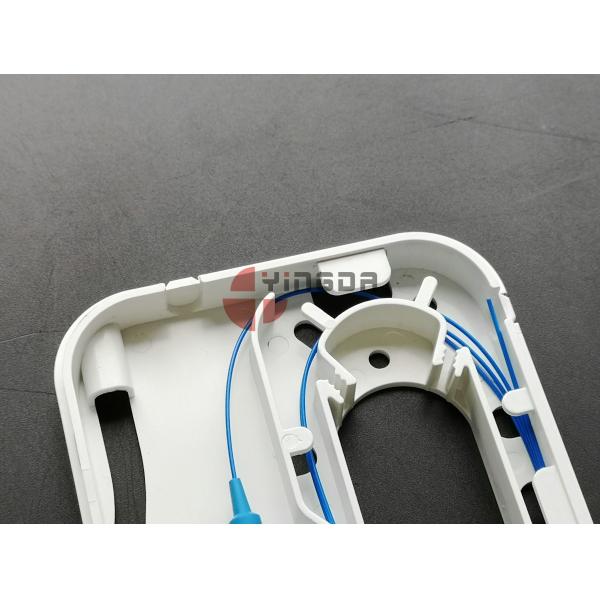 Plastic 1 Core SC/APC Fiber Optic Wall Mount Outlet Socket Panel Termination Box Rossette NAP