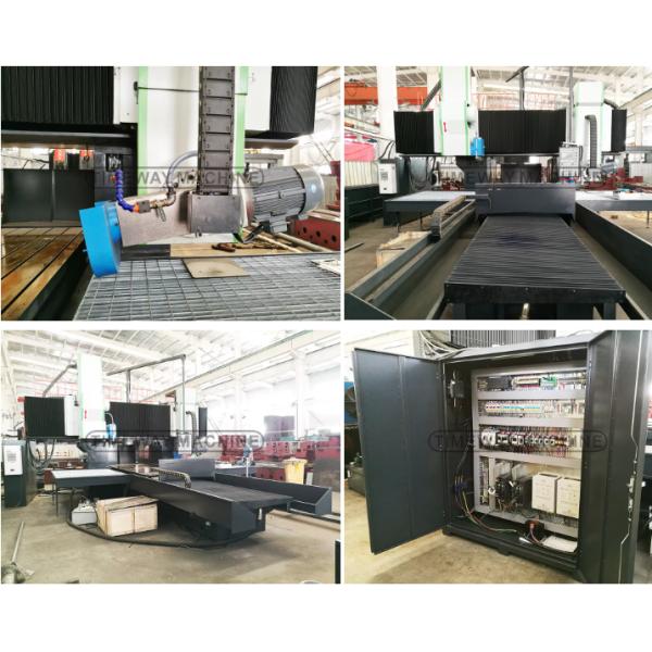 CNC Surface Gantry Grinding Machine for High Precision Grinding 6000mm Grinding Length