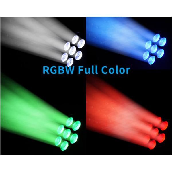 560LM Led Moving Head Light 7x8W RGBW LM70S Portable Led Stage Lights