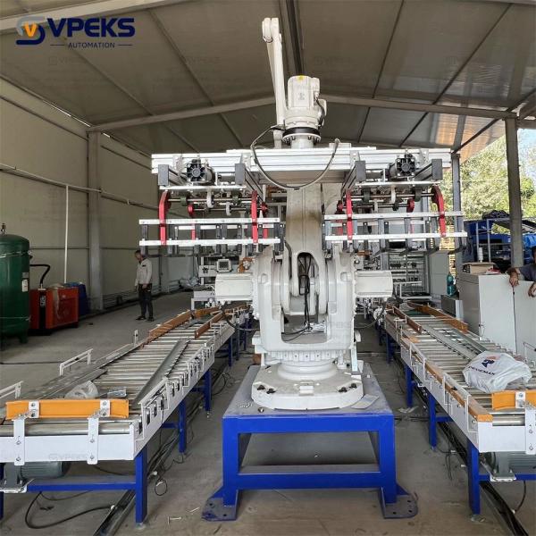 PALLETISING Robotic Palletizer Machine With Variants 2 IRB 660-250 And Easy Operation