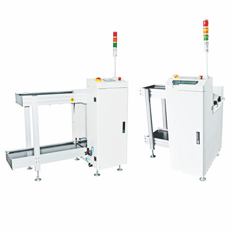 Multiple Speed Automatic PCB Loader Machine , Touch Display Automatic Magazine